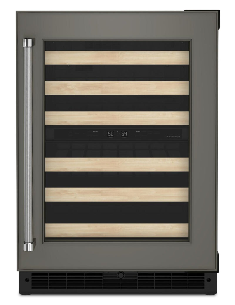 KitchenAid 5 Cu. Ft. Panel-Ready 46-Bottle Wine Cellar - KUWR214KPA | Cellier à vin KitchenAid 5 pi3, 46 bouteilles, à panneau personnalisable - KUWR214KPA | KUWR214P