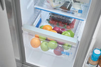 FRIGIDAIRE 22.2 CU.FT. SIDE/SIDE FRIDGE-SS 69.88" X 33"- GRSS2352AF | Réfrigérateur Frigidaire de 22,3 pi³ à compartiments juxtaposés - GRSS2352AF | GRSS235F