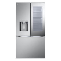 LG 26 Cu. Ft. Smart InstaView® Counter-Depth MAX™ Refrigerator - LRYKC2606S | Réfrigérateur LG de 26 pi³ de profondeur comptoir MAXMC avec hublot Smart InstaViewMD - LRYKC2606S | LRYKC26S