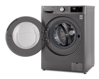 LG 2.6 Cu. Ft. Smart Front-Load Washer - WM1455HPA | Laveuse intelligente LG à chargement frontal de 2,6 pi3 – WM1455HPA | WM1455HP