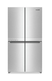 KitchenAid 19.4 Cu. Ft. Counter-Depth 4-Door Refrigerator - KRQC506MPS | Réfrigérateur KitchenAid de 19,4 pi³ à 4 portes de profondeur comptoir - KRQC506MPS | KRQC50PS