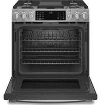 GE Profile 5.7 Cu. Ft. Dual Fuel Range - PC2S930YPFS | Cuisinière hybride GE Profile de 5,7 pi³ – PC2S930YPFS | PC2S93FS