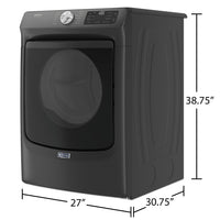 Maytag 7.3 Cu. Ft. Gas Dryer with Extra Power and Quick Dry - MGD6630MBK  | Sécheuse à gaz Maytag de 7,3 pi3 avec fonction Extra Power et séchage rapide - MGD6630MBK  | MGD6630B