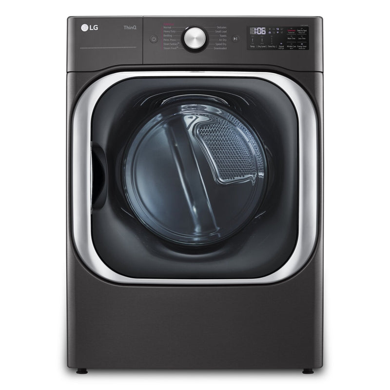 LG 9 Cu. Ft. Smart Mega Capacity Electric Dryer - DLEX8900B | Sécheuse électrique intelligente LG à très grande capacité de 9 pi3 - DLEX8900B | DLEX8900