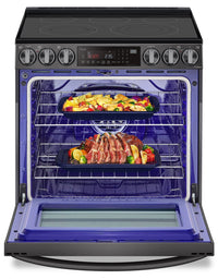 LG 6.3 Cu. Ft. Smart Front-Control Electric Range with Air Fry - LSEL6335D | Cuisinière électrique intelligente LG de 6,3 pi3 avec commandes à l’avant et AirFry - LSEL6335D | LSEL635D