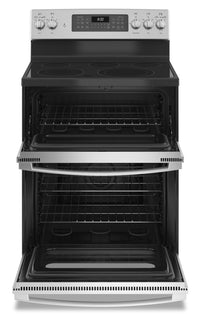 GE 6.6 Cu. Ft. Double-Oven Freestanding Electric Range - JBS86SPSS | Cuisinière amovible électrique à four double GE de 6,6 pi³ – JBS86SPSS | JBS86SPS