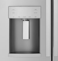GE 22.1 Cu. Ft. Counter-Depth French-Door Refrigerator - GYE22GYNFS  | Réfrigérateur GE de 22,1 pi³ à portes françaises de profondeur comptoir - GYE22GYNFS  | GYE22GFS