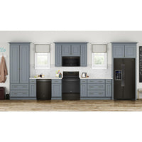 Whirlpool 2.1 Cu. Ft. Over-the-Range Microwave with Steam Cooking - YWMH54521JV - Over-the-Range Microwave in Fingerprint Resistant Black Stainless Steel 