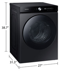 Samsung Bespoke 5.3 Cu. Ft. Smart Front-Load Washer - WF46BB6700AVUS | Laveuse intelligente Bespoke de Samsung à chargement frontal de 5,3 pi3 - WF46BB6700AVUS | WF46BB6V