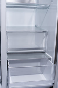 LG 27 Cu. Ft. Side-by-Side Refrigerator with InstaView™ - LRSOS2706S | Réfrigérateur LG de 27 pi³ à compartiments juxtaposés avec InstaViewMC - LRSOS2706S | LRSOS27S