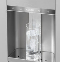 Café 27.4 Cu. Ft. Quad-Door Smart Refrigerator - CQE28DM5NS5 - Refrigerator in Platinum Glass 