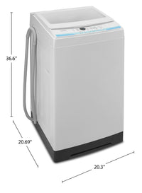 Comfee 1.8 Cu. Ft. Portable Washer - CV18DPWBL0RC0 | Laveuse portative Comfee de 1,8 pi3 - CV18DPWBL0RC0 | CV18DPWW