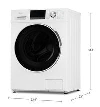 Midea 3.1 Cu. Ft. All-in-One Ventless Washer and Dryer - MLC31N5AWW | Laveuse et sécheuse tout-en-un Midea de 3,1 pi3 sans conduit de ventilation - MLC31N5AWW | MLC31N5W