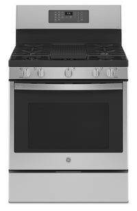 GE Profile 5.7 Cu. Ft. Freestanding Dual Fuel Range - PC2B935YPFS | Cuisinière hybride amovible GE ProfileMC de 5,7 pi³ – PC2B935YPFS | PC2B935S