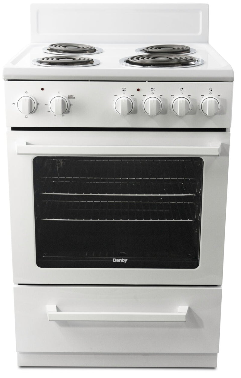 Danby 2.5 Cu. Ft. Freestanding Electric Range - DERM240WC | Cuisinière électrique amovible Danby de 2,5 pi³ – DERM240WC | DERM240W