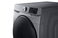 Samsung 5.2 Cu. Ft. Front-Load Washer with Steam - WF45R6100AP/US - Washer in Platinum