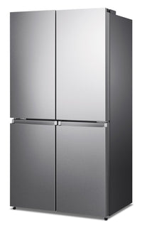 Hisense 21.5 Cu. Ft. Counter-Depth Four-Door Refrigerator - RQ22N6ASD | Réfrigérateur Hisense de 21,5 pi³ de profondeur comptoir à quatre portes - RQ22N6ASD | RQ22N6AS