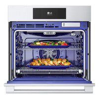 LG STUDIO 4.7 Cu. Ft. InstaView® Single Wall Oven - WSES4728F | Four mural simple LG STUDIO de 4,7 pi3 avec hublot InstaViewMD - WSES4728F | WSES472F