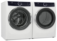 Electrolux 5.2 Cu. Ft. Front-Load Washer and 8 Cu. Ft. Electric Dryer - White  | Laveuse à chargement frontal de 5,2 pi³ et sécheuse électrique de 8 pi³ de Electrolux – blanches  | ELFL753W