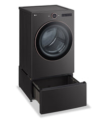 LG 7.4 Cu. Ft. Smart Electric Dryer with Steam Technology - DLEX6500B  | Sécheuse électrique intelligente LG de 7,4 pi3 avec technologie à la vapeur - DLEX6500B  | DLEX650B