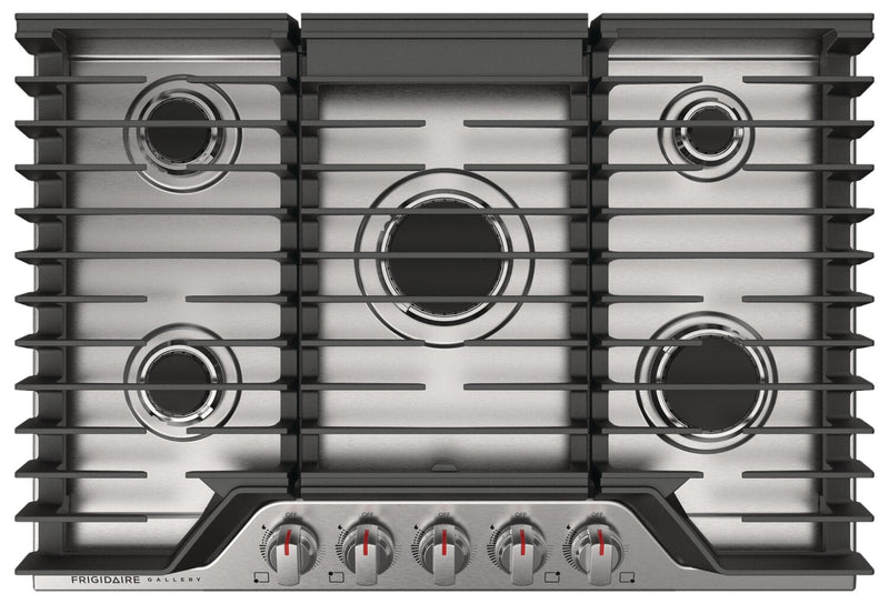 Frigidaire Gallery 30" Five-Burner Gas Cooktop - GCCG3048AS | Surface de cuisson à gaz Frigidaire Gallery de 30 po à 5 brûleurs - GCCG3048AS | GCCG348S