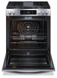 Frigidaire Gallery 6 Cu. Ft. Gas Range with Total Convection - GCFG3060BF  | Cuisinière à gaz Frigidaire Gallery de 6 pi3 avec convection totale - GCFG3060BF  | GCFG306F