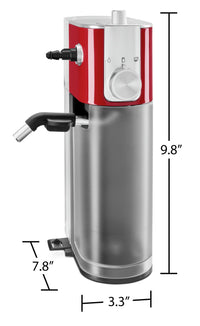 KitchenAid Metal Automatic Milk Frother Attachment - KESMK5ER | Accessoire mousseur à lait automatique KitchenAid en métal - KESMK5ER | KESMK5ER