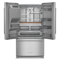 KitchenAid 26.8 Cu. Ft. French-Door Refrigerator - KRFF577KPS | Réfrigérateur KitchenAid de 26,8 pi³ à portes françaises - KRFF577KPS | KRFF57PS