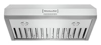 KitchenAid 30" Commercial-Style Under-Cabinet Range Hood - KVUC600KSS | Hotte de cuisinière sous l'armoire KitchenAid de 30 po de style commercial - KVUC600KSS | KVUC6KSS