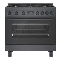Bosch 800 Series 3.5 Cu. Ft. Dual Fuel Freestanding Range - HDS8645C | Cuisinière hybride amovible Bosch de série 800 - HDS8645C | HDS8645C