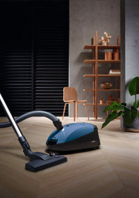 Miele Classic C1 Hardfloor Canister Vacuum - Tech Blue - Vacuum in Tech Blue