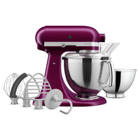 KitchenAid Artisan Series Tilt-Head Stand Mixer with Premium Accessory Pack - KSM195PSBE | Batteur sur socle à tête inclinable KitchenAid de la série Artisan avec trousse d'accessoires de qualité supérieure - KSM195PSBE | KSM9PSBE