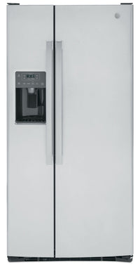 GE 23 Cu. Ft. Side-by-Side Refrigerator - GSS23GYPFS | Réfrigérateur GE de 23 pi3 à compartiments juxtaposés - GSS23GYPFS | GSS23GGS