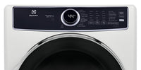Electrolux 5.2 Cu. Ft. Front-Load Washer and 8 Cu. Ft. Electric Dryer - White | Laveuse à chargement frontal de 5,2 pi³ et sécheuse électrique de 8 pi³ de Electrolux – blanches | ELFL763W