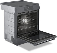 Bosch 4.6 Cu. Ft. 800 Series Electric Range with Induction Cooktop - HII8047C | Cuisinière électrique Bosch de série 800 de 4,6 pi3 avec surface de cuisson à induction - HII8047C | HII8047C
