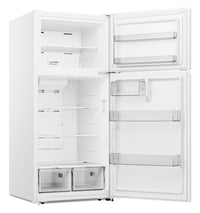 Hisense 18 Cu. Ft. Top-Freezer Refrigerator - RT18N6AWD | Réfrigérateur Hisense de 18 pi3 à congélateur supérieur - RT18N6AWD | RT18N6AW