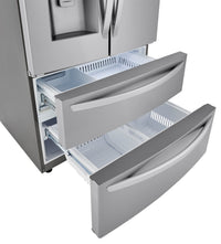 LG 22 Cu. Ft. Smart Counter-Depth 4-Door Refrigerator with Craft Ice Maker - LRMXC2206S | Réfrigérateur intelligent LG de 22 pi³ à 4 portes de profondeur comptoir et machine à glaçons - LRMXC2206S | LRMXC22S