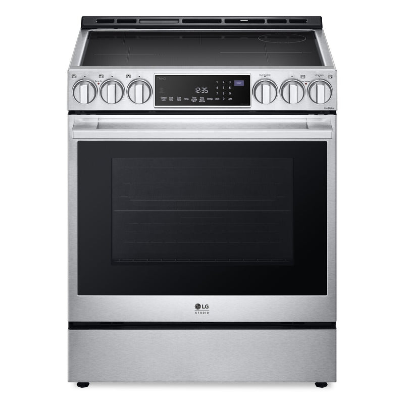 LG STUDIO 6.3 Cu. Ft. Smart Electric Induction Range with Air Fry - LSIS6338F | Cuisinière intelligente électrique à induction LG STUDIO 6,3 pi3 et friture à air Air Fry - LSIS6338F | LSIS638F