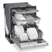 LG 24" Front Control Built-In Dishwasher with QuadWash® - LDFN4542S | Lave-vaisselle encastré LG de 24 po avec commandes à l’avant et technologie QuadWashMD – LDFN4542S | LDFN454S