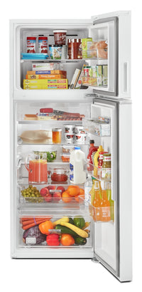 Whirlpool 12.9 Cu. Ft. Top-Freezer Refrigerator - WRT313CZLW | Réfrigérateur Whirlpool de 12,9 pi³ à congélateur supérieur - WRT313CZLW | WRT313LW
