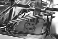 KitchenAid 39 dB Front-Control Dishwasher with Third Level Rack - KDFE204KBL - Dishwasher in Black