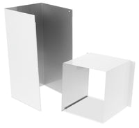 Café Duct Cover Extension in Matte White - CX10DC9SPWM | Extension de couvre-conduit Café blanc mat - CX10DC9SPWM | CX10DC9W