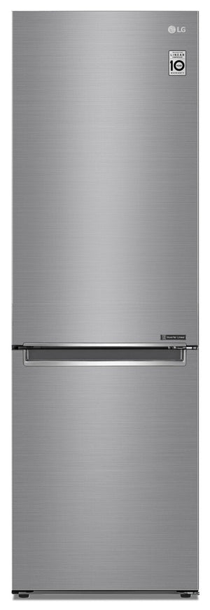 LG 12 Cu. Ft. Counter-Depth Bottom-Freezer Refrigerator - LBNC12231V | Réfrigérateur LG de 12 pi3 de profondeur comptoir à congélateur inférieur - LBNC12231V | LBNC122V