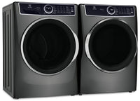 Electrolux 5.2 Cu. Ft. Front-Load Washer and 8 Cu. Ft. Gas Dryer - Titanium | Laveuse à chargement frontal de 5,2 pi³ et sécheuse à gaz de 8 pi³ de Electrolux – titanes | ELFL763G