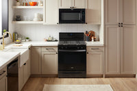 Whirlpool 5 Cu. Ft. Gas Range with Storage Drawer - WFG515S0MB | Cuisinière à gaz Whirlpool de 5 pi3 avec tiroir de rangement - WFG515S0MB | WFG515MB