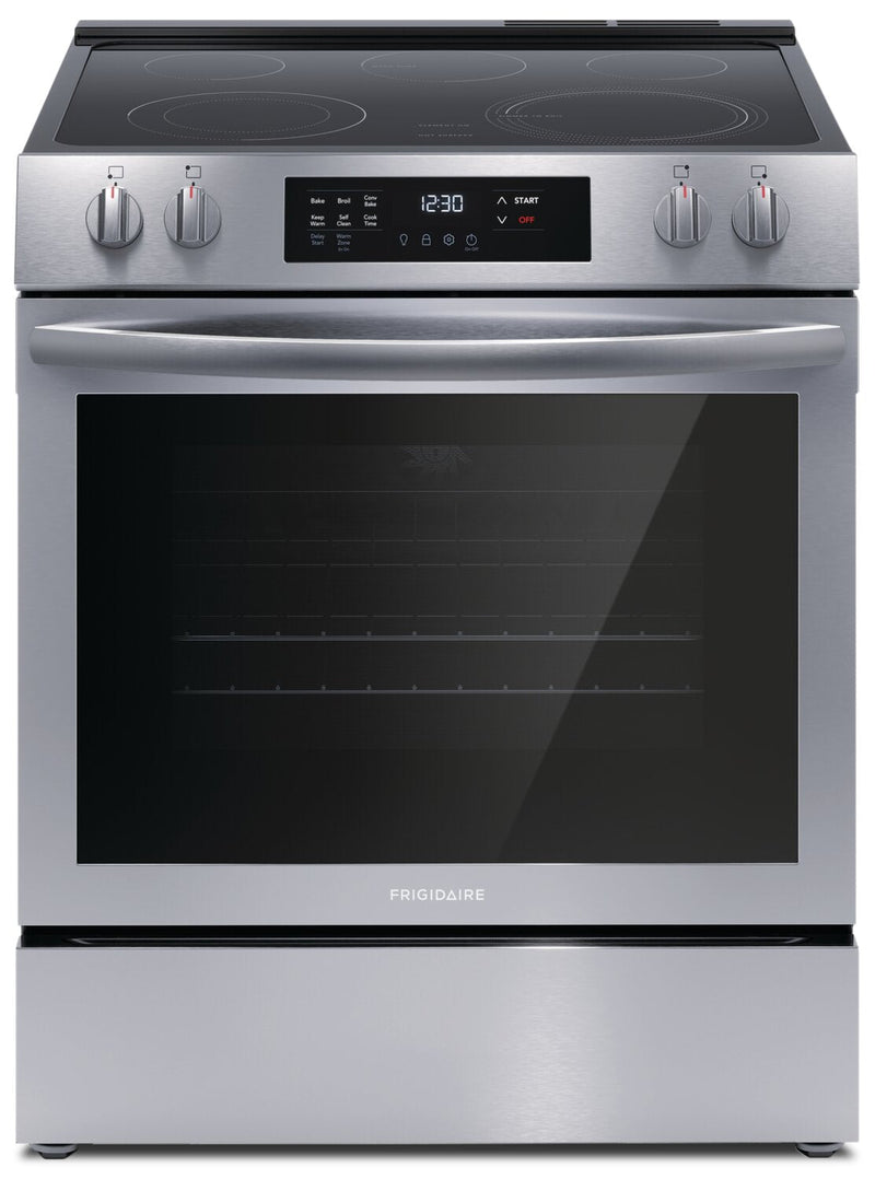 Frigidaire 5.3 Cu. Ft. Freestanding Electric Range - FCFE308CAS | Cuisinière électrique amovible Frigidaire de 5,3 pi³ - FCFE308CAS | FCFE308S