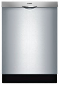 Bosch 300 Series Scoop Handle Built-In Dishwasher – SHSM63W55N|Lave-vaisselle encastré Bosch de série 300 avec poignée en retrait- SHSM63W55N|SHSM63W5