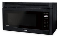 Panasonic® 2.0 Cu. Ft. Genius® Prestige® Plus Over-the-Range Microwave Oven - Black - Over-the-Range Microwave in Black