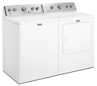 Maytag® Large Capacity Top Load Gas Dryer with Wrinkle Control - 7.0 cu. ft. - Dryer in White