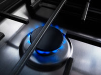 KitchenAid 6.4 Cu. Ft. 4-Burner Dual Fuel Downdraft Front Control Range - KSDG950ESS|Cuisinière hybride KitchenAid de 6,4 pi3 à 4 brûleurs - KSDG950ESS|KSDG950S